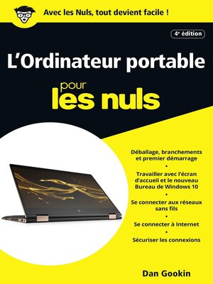 cover image of L'Ordinateur portable pour les Nuls poche, 4e édition